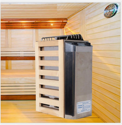 China Belasten Sie elektrische Heizung der Sauna-8.5kg, trockene Sauna-Heizungs-Größe 330*198*468mm fournisseur