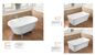 Verschiedene Größen-Acrylmassage-Badewanne/freistehende Wannen-Weiß-acrylsauerfarbe fournisseur