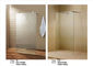 Einfach installieren Sie Weg in Duschtrennwand, Frameless Glasduschtrennwand mit Stützstange fournisseur