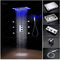 LED-Beleuchtungs-Badezimmer-Duschköpfe und Hähne mit thermostatischen Mischer-Massage-Jets fournisseur