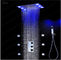 LED-Beleuchtungs-Badezimmer-Duschköpfe und Hähne mit thermostatischen Mischer-Massage-Jets fournisseur